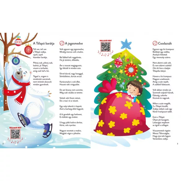 Dallamos karácsony - Kollányi Zsuzsi karácsonyi dalaival (szállítási sérült)