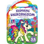 Kedvenc unikornisom - versikés kifestő