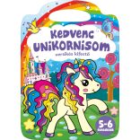 Kedvenc unikornisom - versikés kifestő