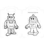 Robotok - kifestő