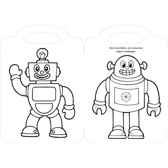 Robotok - kifestő