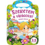 Szeretem a virágokat versikés kifestő