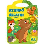 Az erdő állatai - kifestő