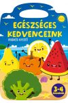 Egészséges kedvenceink - versikés kifestő