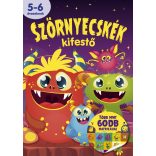 Szörnyecskék  - matricás kifestő