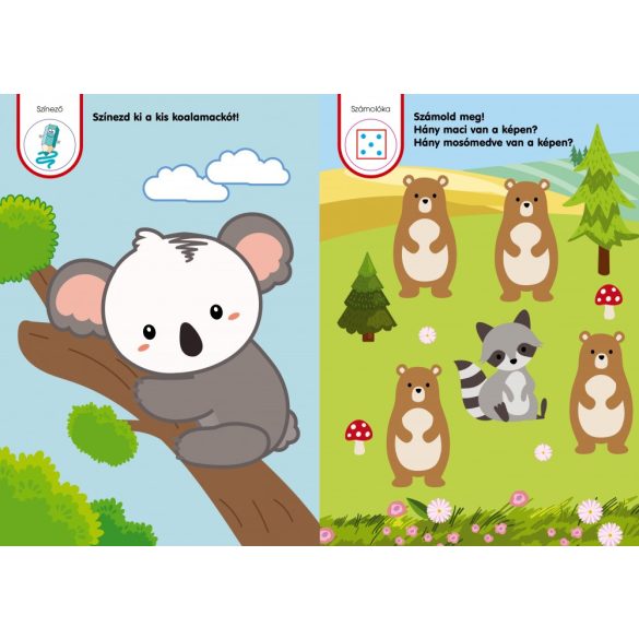 Édes kis mackók - Ragassz és ügyesedj!