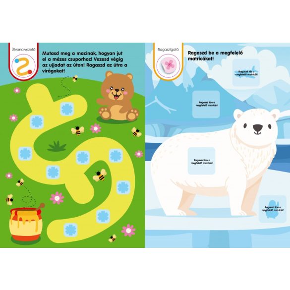 Édes kis mackók - Ragassz és ügyesedj!