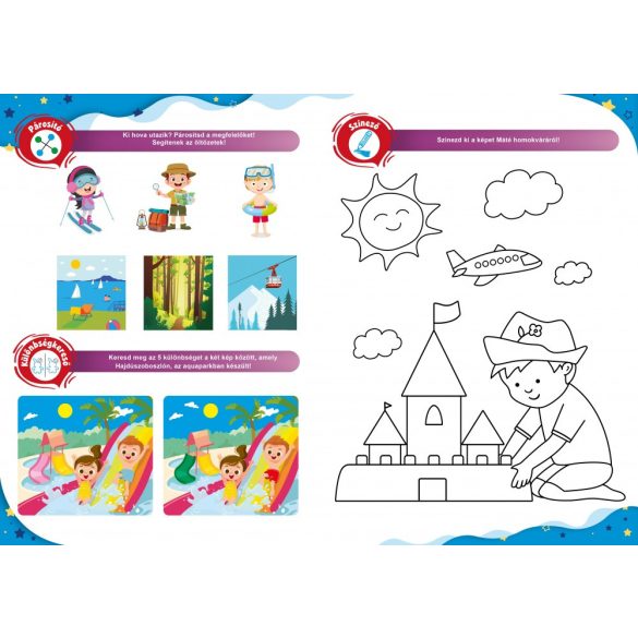 Utazzunk! - foglalkoztató gyerekeknek