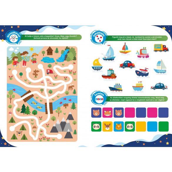 Utazzunk! - foglalkoztató gyerekeknek