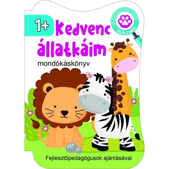 Kedvenc állatkáim - mondókáskönyv 1+ (kartonkönyv)