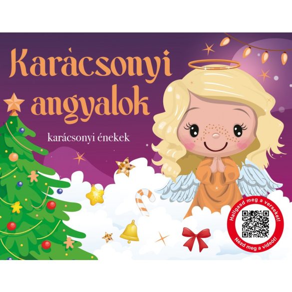 Karácsonyi angyalok - karácsonyi énekek (szállítási sérült) (kartonkönyv)