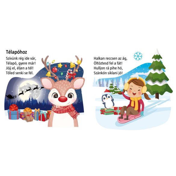 Télapó itt van (kartonkönyv) /Szállítási sérült/