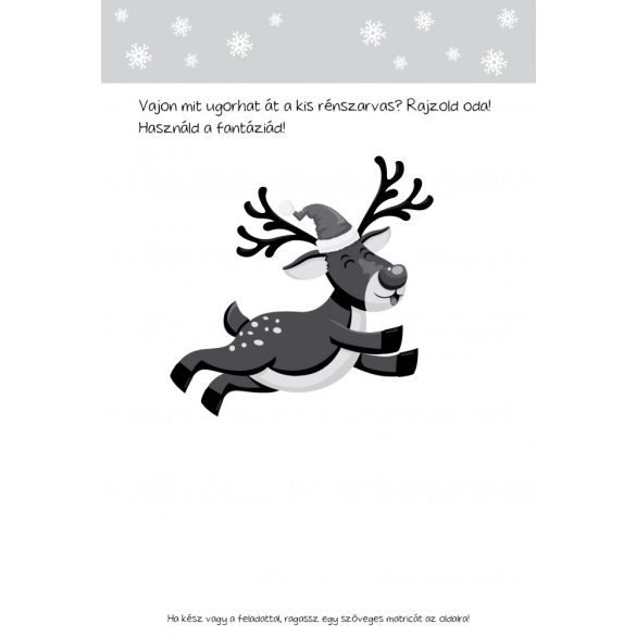 Megjött a Mikulás - rajzos feladványok