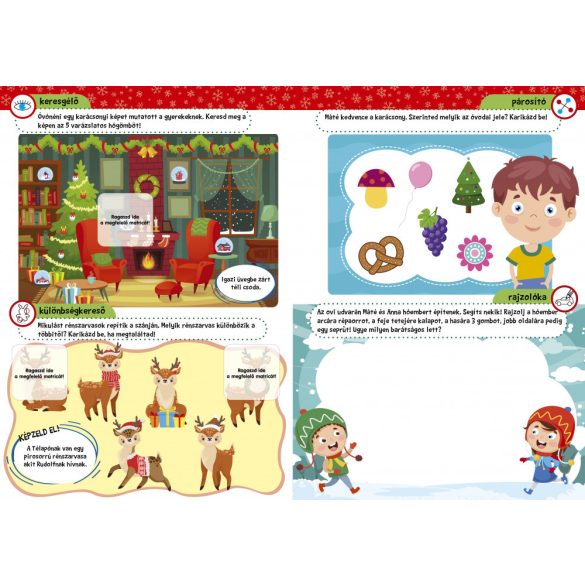 Okoskák Ovija - Télapó az óvodában