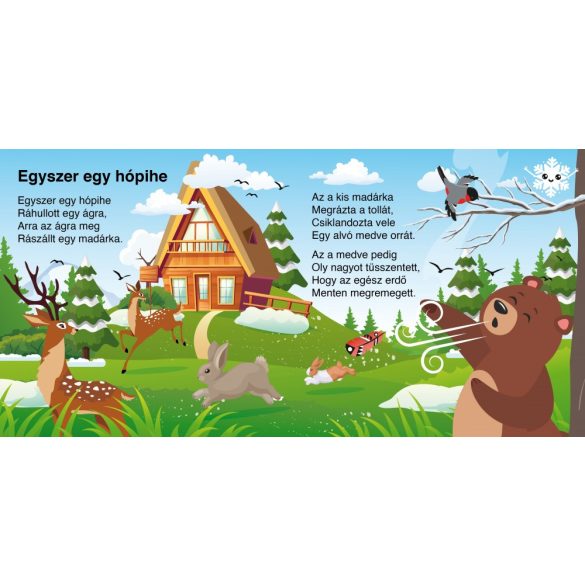 Egyszer egy hópihe...  (kartonkönyv)