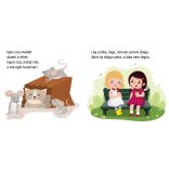 Lóg a lába, lóga - mondókáskönyv 2+ (kartonkönyv) (szállítási sérült)