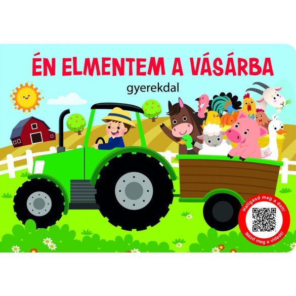 Én elmentem a vásárba - gyerekdal (kartonkönyv)