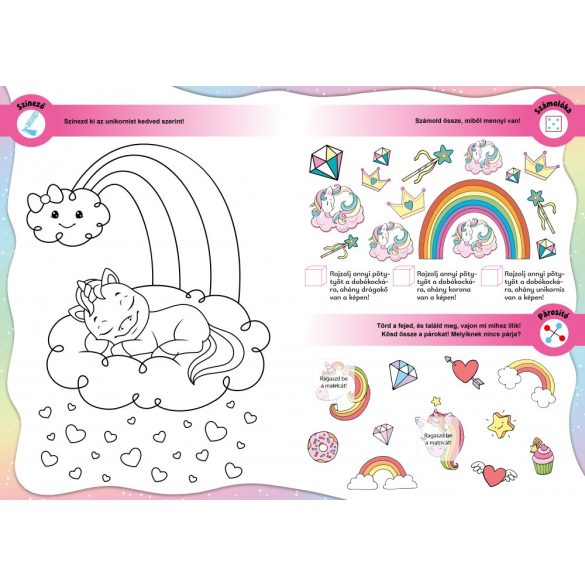 Unikornisok nagy játszós könyve