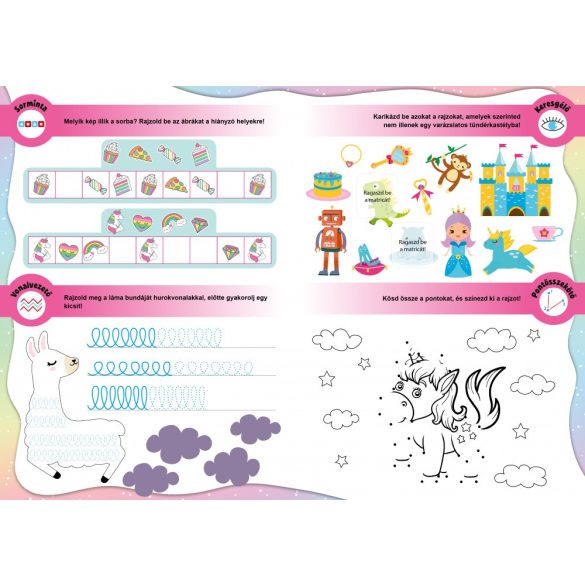 Unikornisok nagy játszós könyve