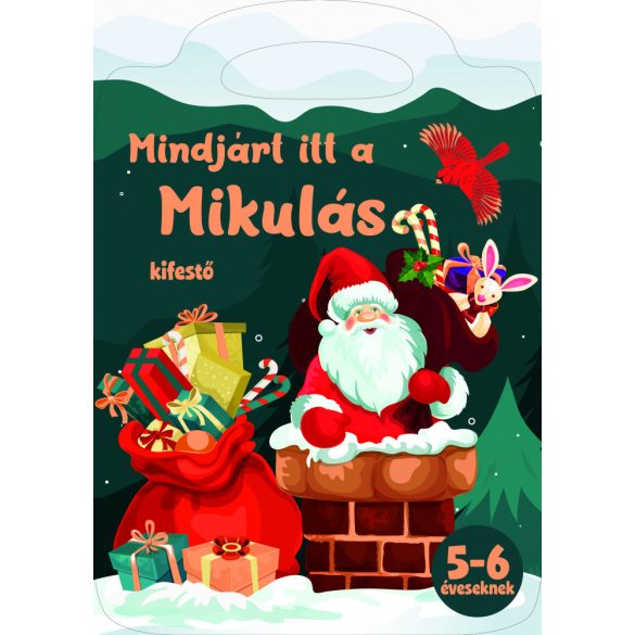 Mindjárt itt a Mikulás - Kifestő