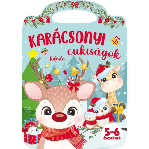 Karácsonyi cukiságok - Kifestő