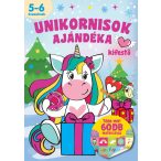   Unikornisok ajándéka - kifestő több mint 60 db matricával