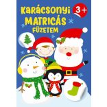 Karácsonyi matricás füzetem
