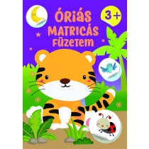Óriás matricás füzetem /Szállítási sérült/