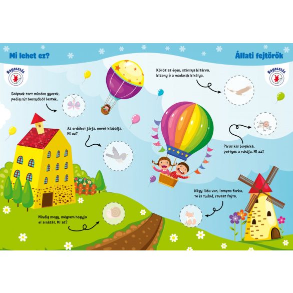 Mi lehet ez? - Találós kérdések matricás füzete