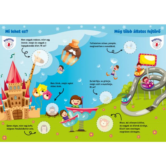 Mi lehet ez? - Találós kérdések matricás füzete