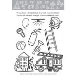 Brumi a tűzoltó rajzos feladványai