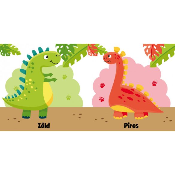 Pici dinók - fürdőskönyv