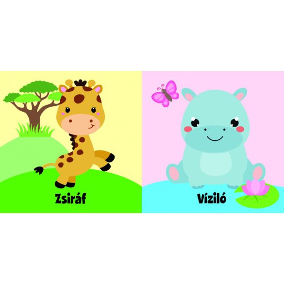 Vidám szafari - fürdőskönyv