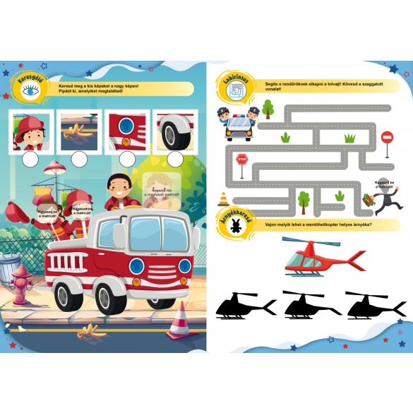 Bátor mentőcsapat - Ragassz és ügyesedj! 4+