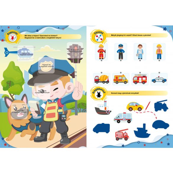 Bátor mentőcsapat - Ragassz és ügyesedj! 4+