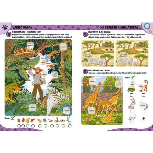 Kíváncsi keresgélő - Igazi szemfüleseknek és profi nyomolvasóknak 6+