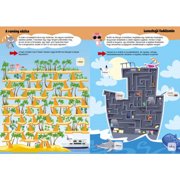 Muffin és Mangó labirintusai