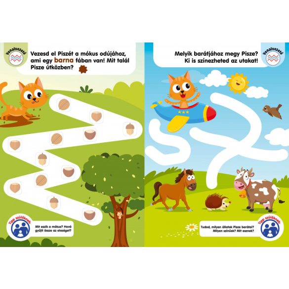 Pisze és a színek - Első foglalkoztatóm