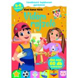 Vidám rajzoló - Íráselőkészítő foglalkoztató gyerekeknek