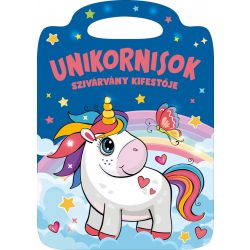 Unikornisok szivárvány kifestője
