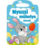 Nyuszi műhelye - kifestő