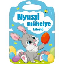 Nyuszi műhelye - kifestő