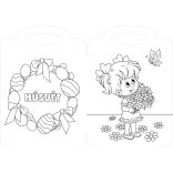 Nyuszi műhelye - kifestő