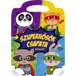 Szuperhősök csapata kifestő