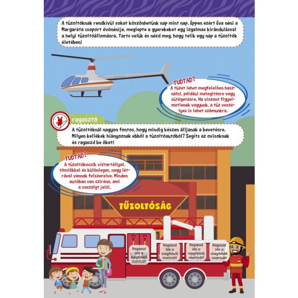 Okoskák ovija - Tűzoltók az oviban