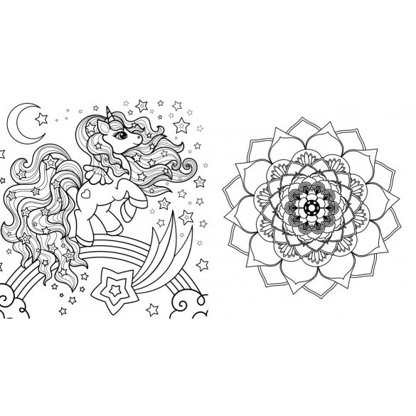 Utazás csodaföldre - színezőkönyv gyerekeknek