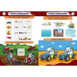 Vagány járművek - foglalkoztató gyerekeknek