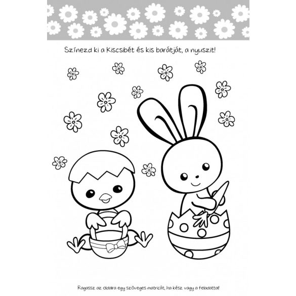 Kiscsibe - rajzos feladványok kicsibe'