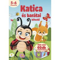 Katica és barátai kifestő