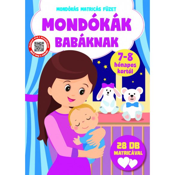 Mondókák babáknak - mondókás matricás füzet